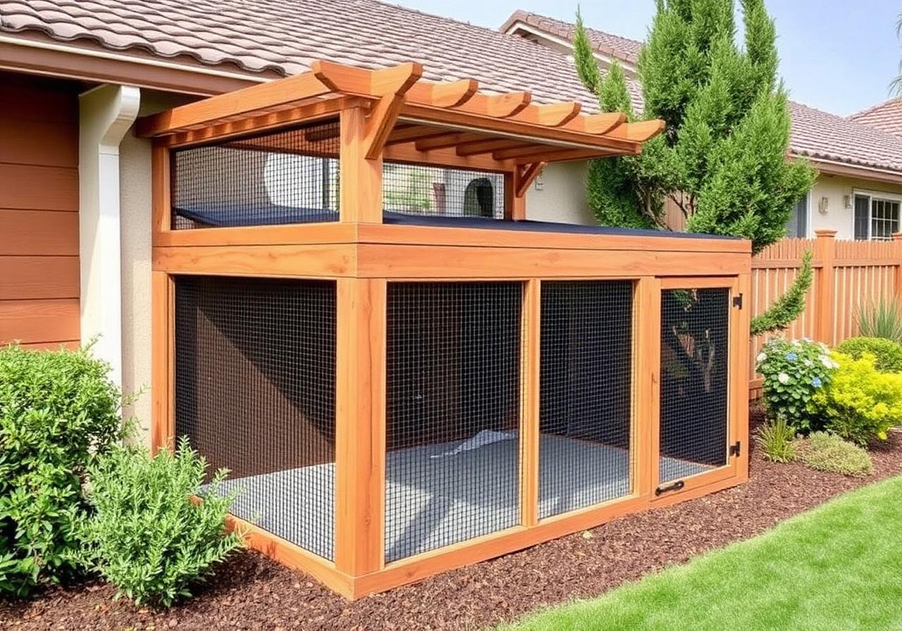 Custom catio in Mountain View